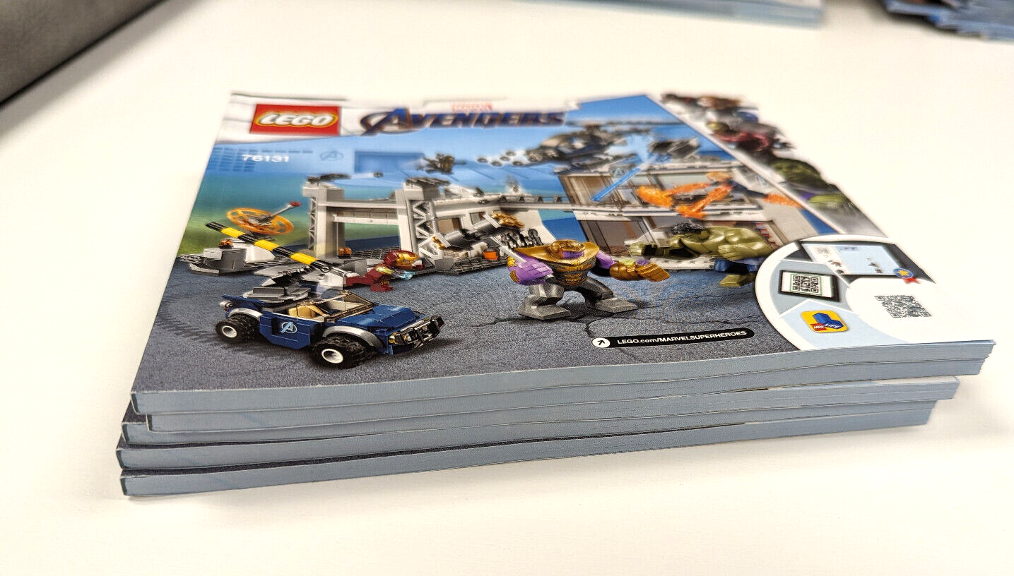 Lego -Instruction Manual Only - 76131 Avengers Compound Battle - StudBee