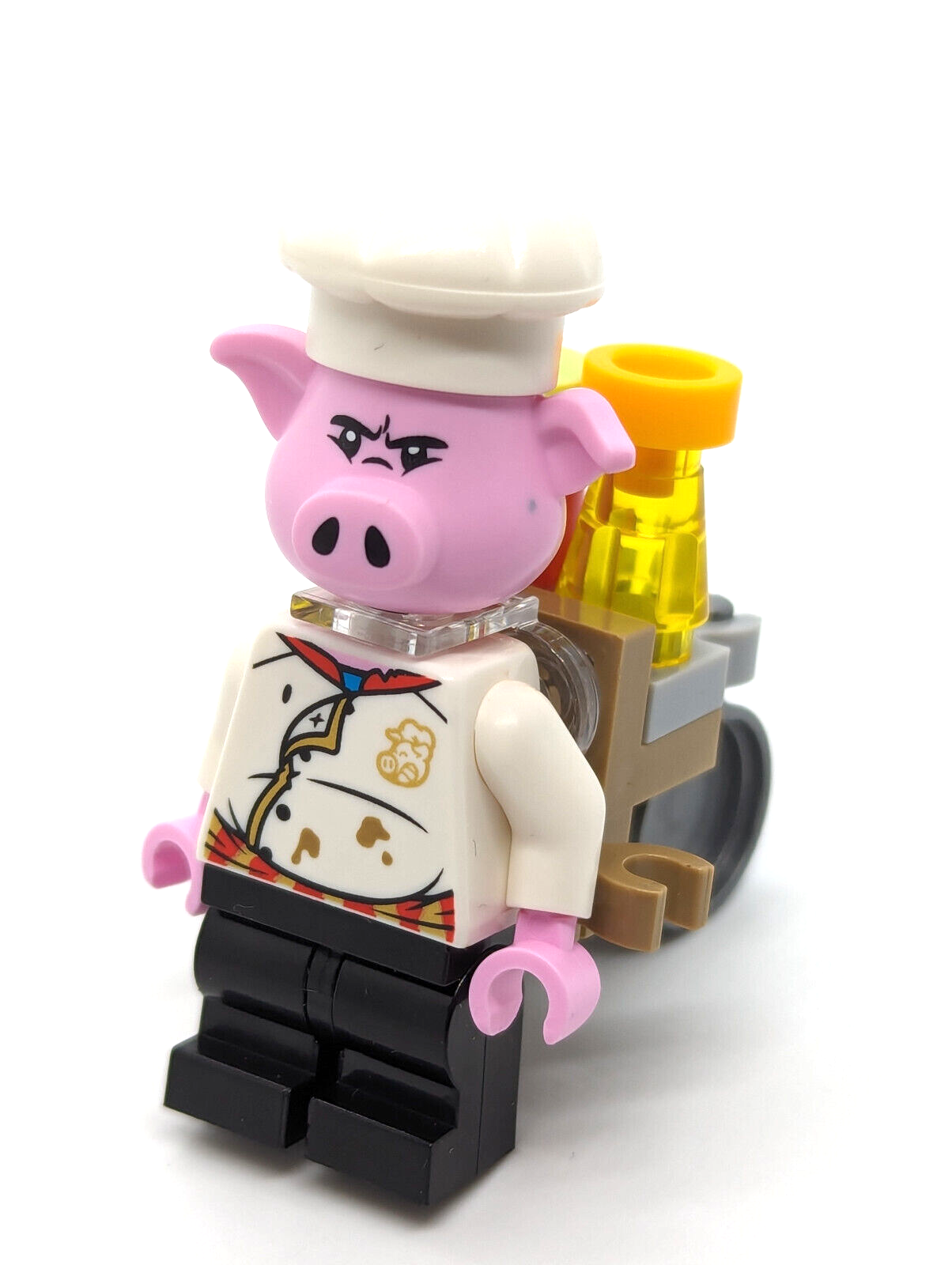 LEGO Monkie Kid Minifigure - Pigsy with Portable Kitchen (mk067) - StudBee