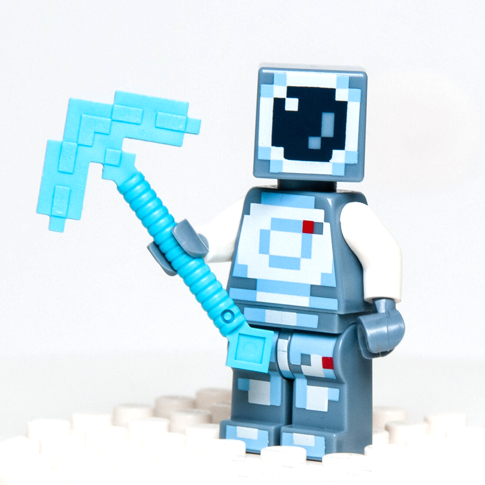 LEGO Minecraft Minifigure - Skin 4 Pixelated Spacesuit Skin Pack 2 (min037) - StudBee