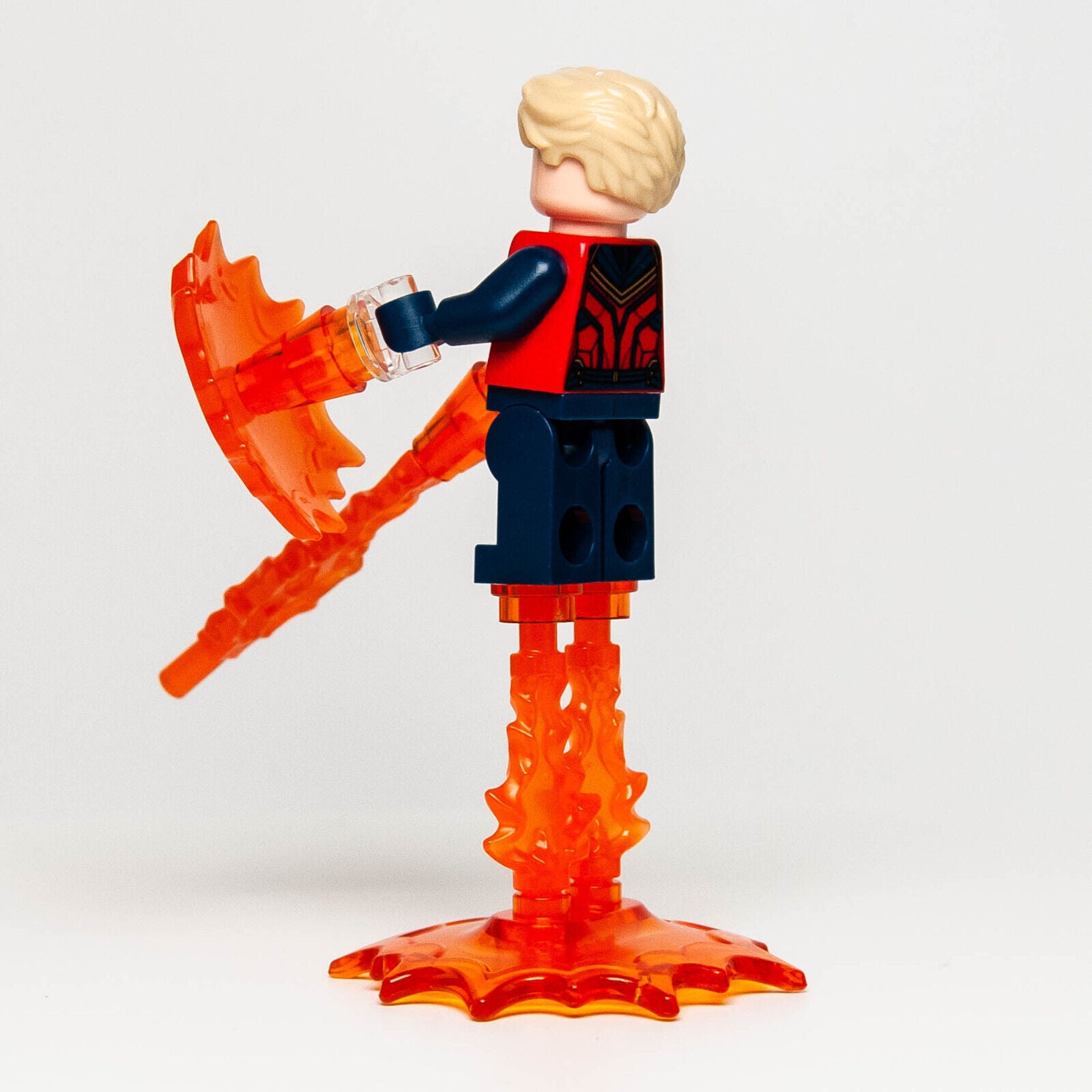 NEW Lego Captain Marvel Minifigure Sanctuary II Endgame Avengers (sh772) 76237 - StudBee