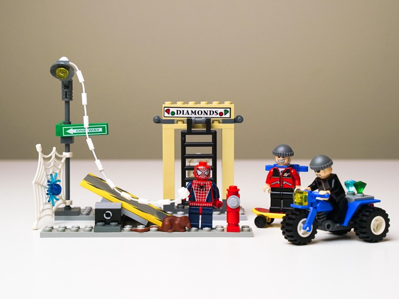 LEGO Spider-Man 2: Spider-Man's Street Chase (4853) Complete with Manual - Video - StudBee