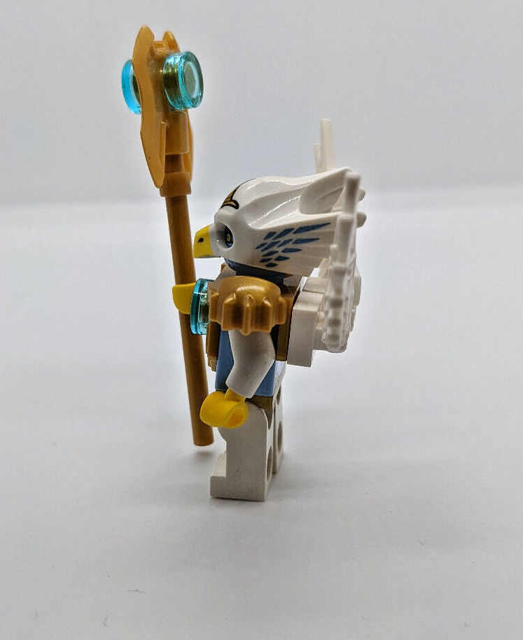 Lego Eris Minifigure Heavy Armor 70009 Eagle Legends Chima (loc037) - StudBee