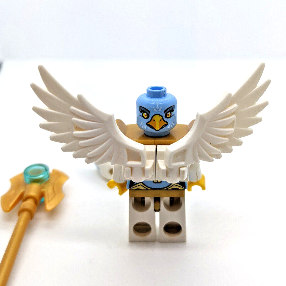 New Lego Eris Minifigure Heavy Armor 70009 Eagle Legends Chima (loc037) - StudBee