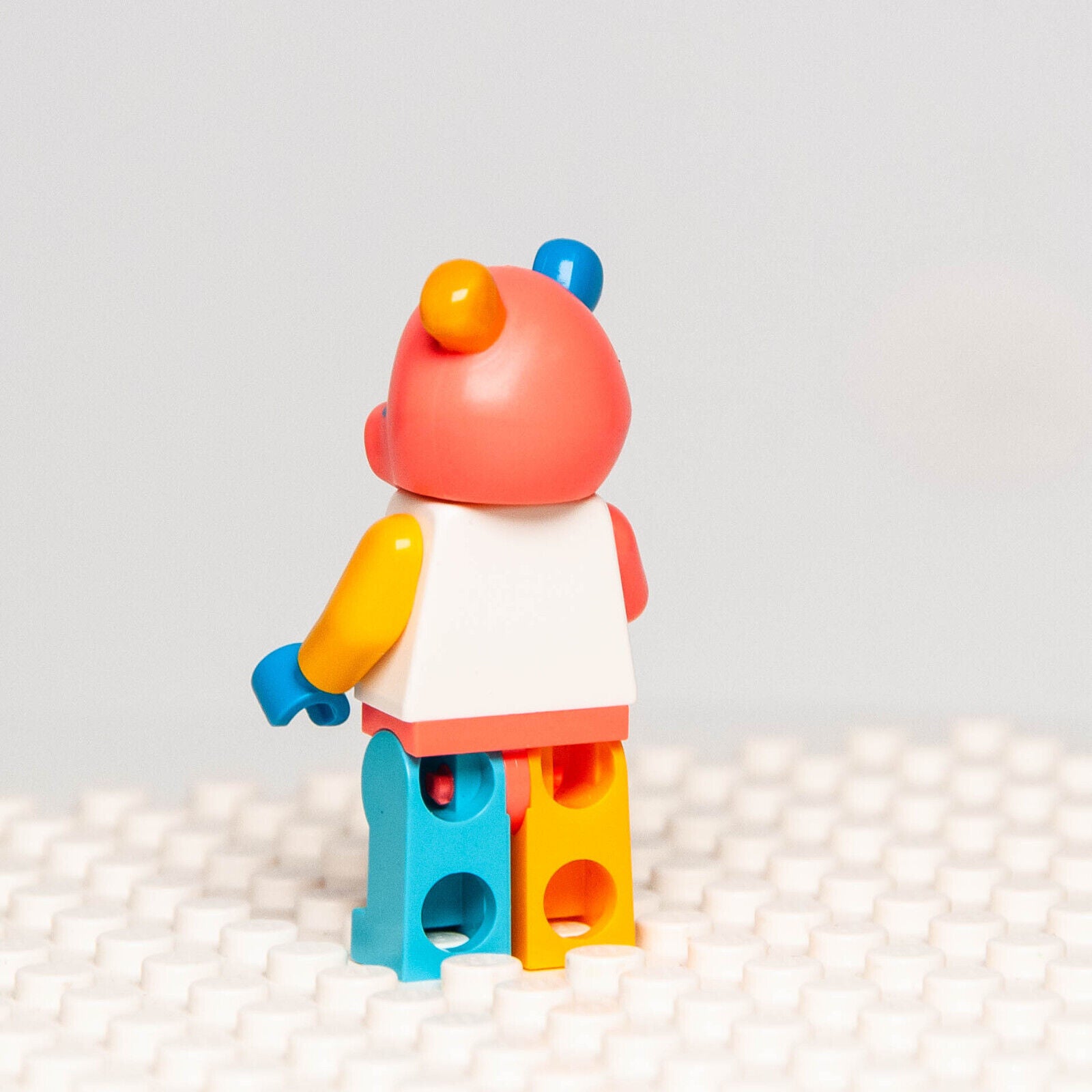 Lego CMF Series 19 Minifigure - Rainbow Love Bear Costume Guy (col356) - StudBee