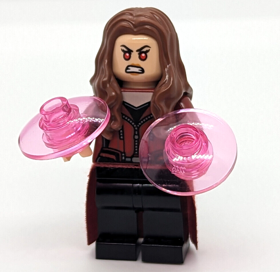 LEGO Marvel Minifigure - Scarlet Witch Cloth (sh256) 76051 Airport Battle Wanda - StudBee