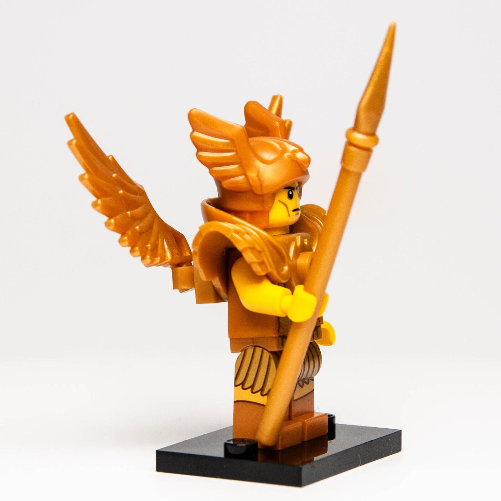 LEGO CMF 71011 Series 15 Minifigure: Gold Flying Warrior (col15-6) col233 - StudBee