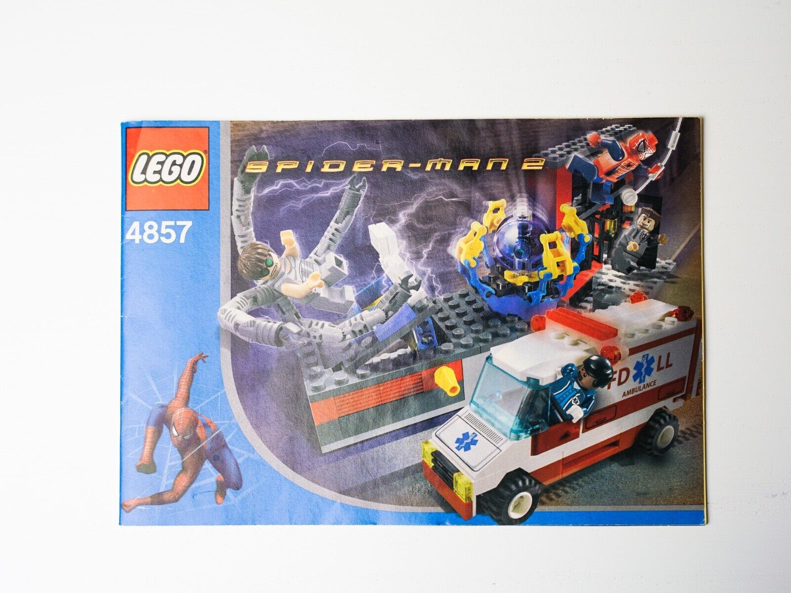 LEGO Spider-Man 2: Doc Ock's Fusion Lab (4857) Complete w/ Manual - StudBee
