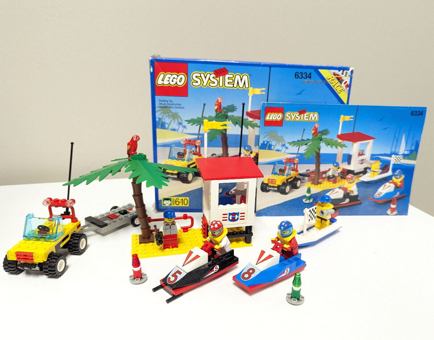 LEGO 6334 Classic Town: Wave Runner Race w/ Instructions, Box - 100% Complete - StudBee