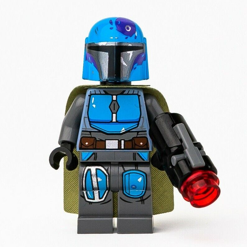 New LEGO Mandalorian Tribe Warrior - Olive Green Cape (sw1080) 75267 Pack - StudBee