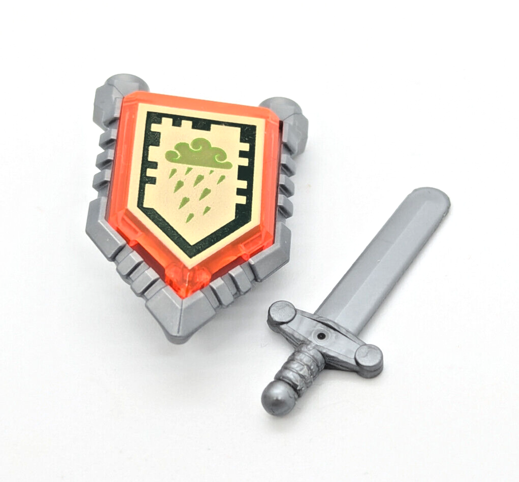 LEGO Nexo Knights Minifigure - Aaron & Bot (nex064 nex029) 70320 Aero Striker V2
