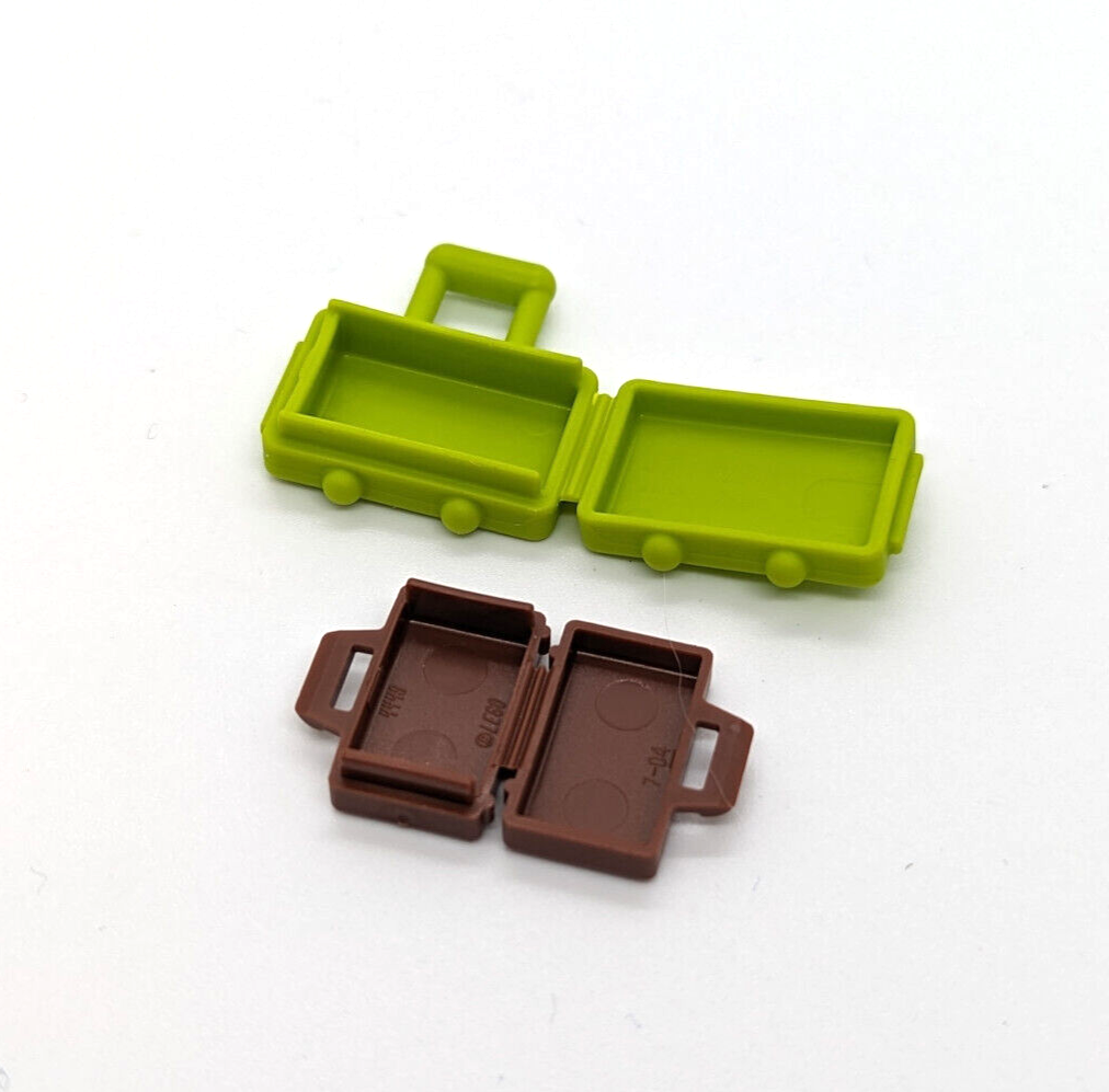 Lego Boutique Hotel Minifigures: Bellhop & Receptionist w/ Luggage Cart 10297 - StudBee