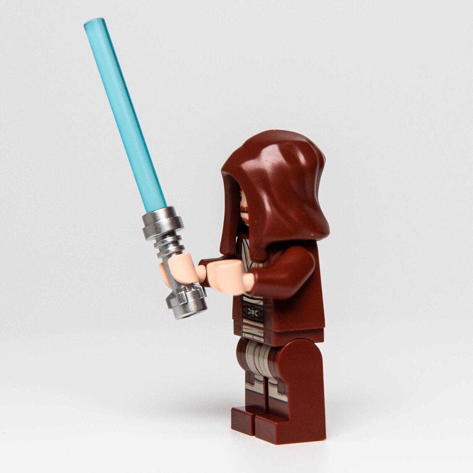 NEW Lego Star Wars Minifigure - Obi-Wan Kenobi (sw1220) 75333 w/ Hair & Saber - StudBee