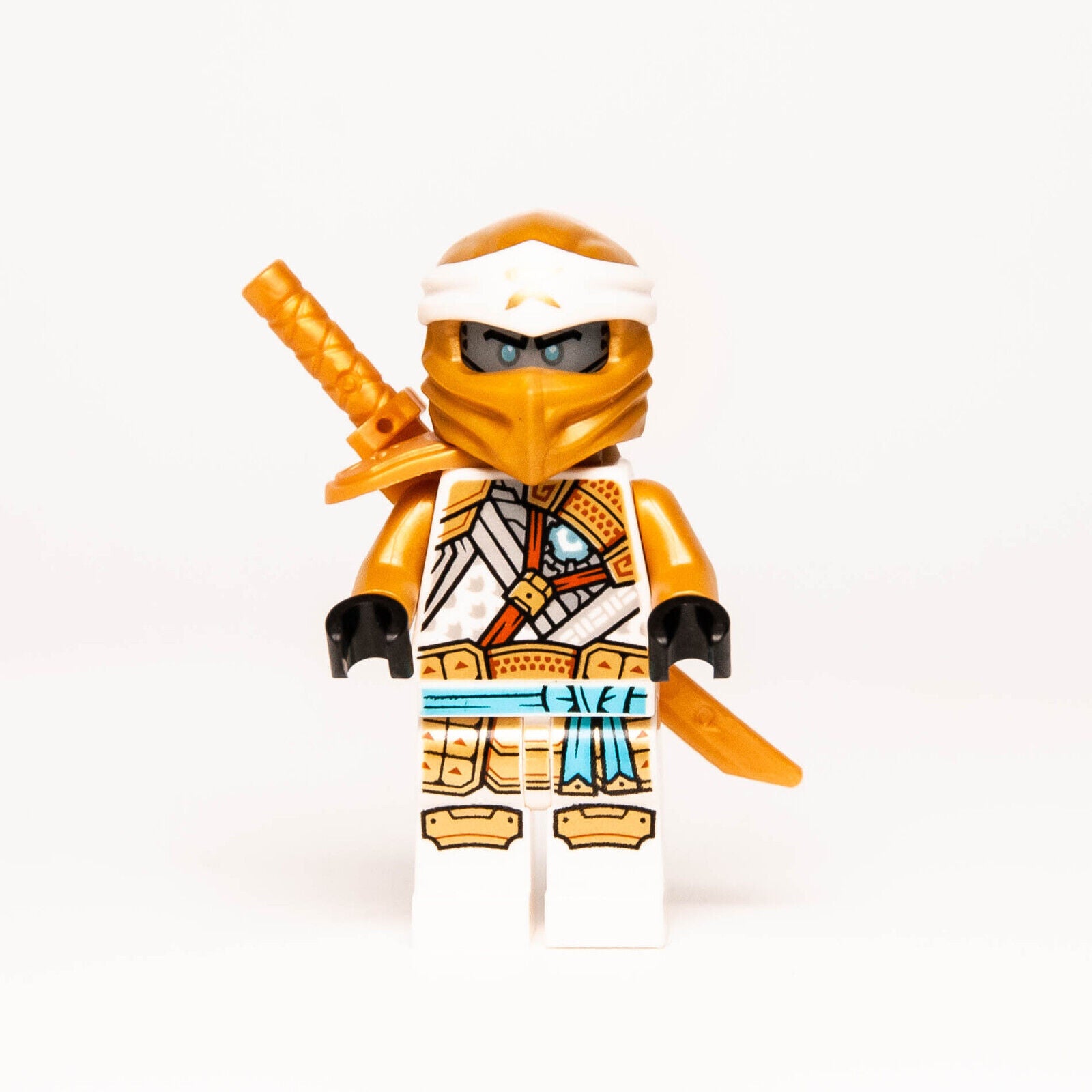 New LEGO Ninjago Minifigure - Zane Golden Ninja Crystalized (njo760) 71770 71774 - StudBee