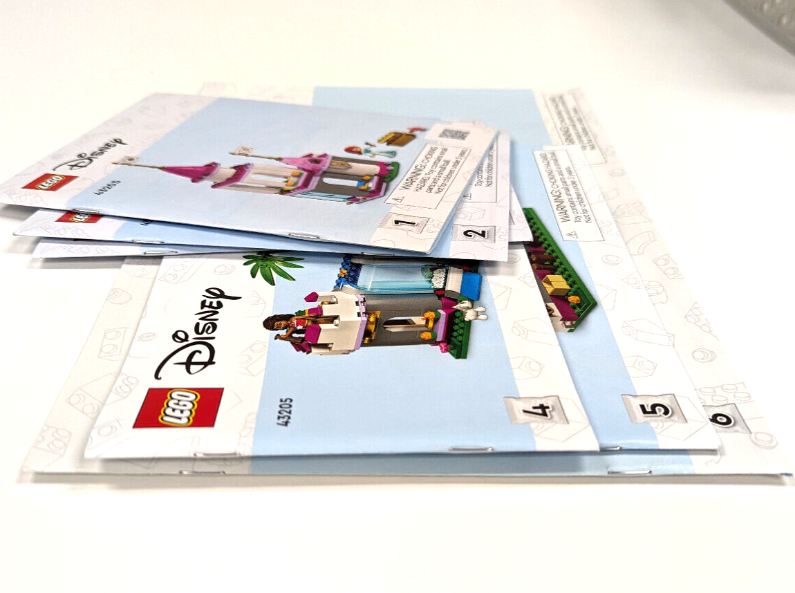 Lego -Instructions Manual Only 43205 Disney Princess Ultimate Adventure Castle - StudBee