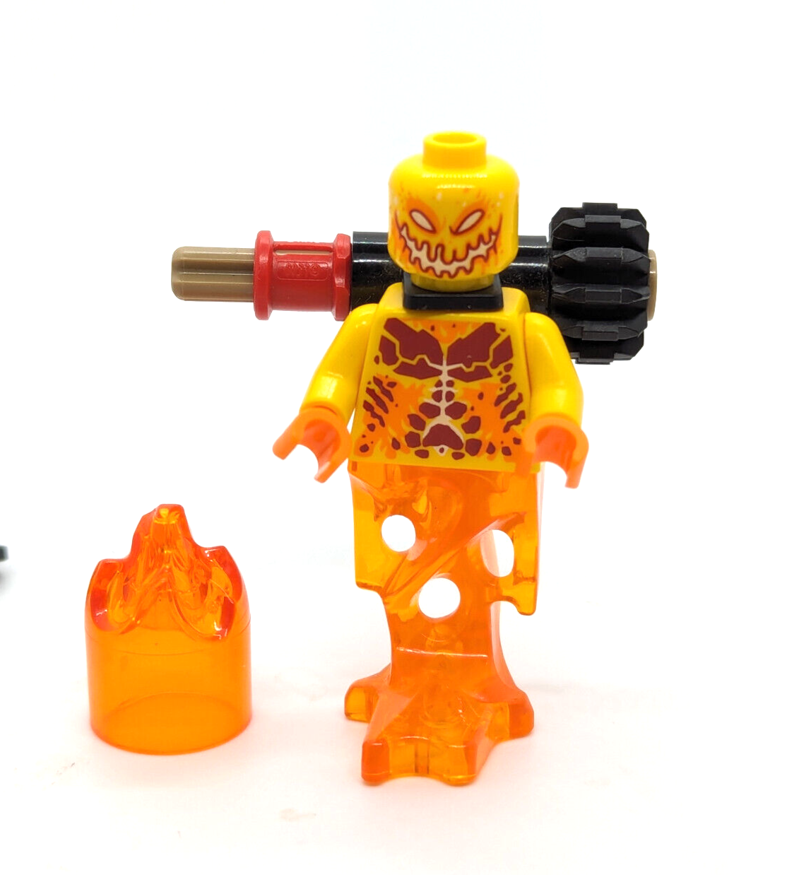 Lego Nexo Knights Minifigure - Ultimate Flama (nex054) 70339 Backpack Hammer - StudBee