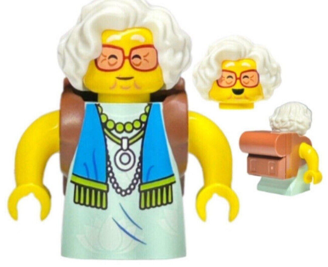 Lego DREAMZzz Minifigure - Mrs. Castillo Backpack (drm031) Hourglass 71459 71461 - StudBee