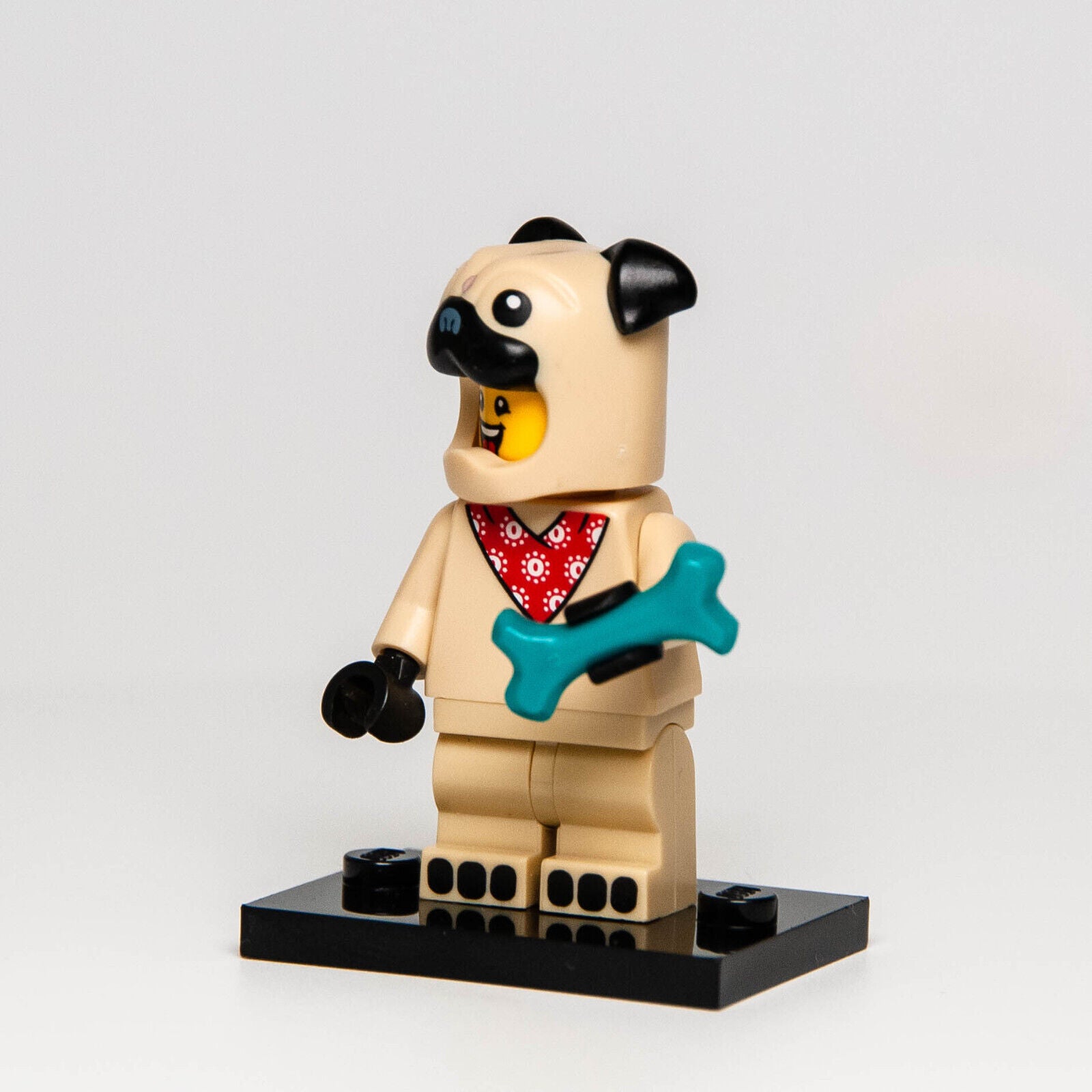 LEGO Series 21 CMF Minifigure - Pug Dog Costume Guy (col378 col21-5) 71029 - StudBee