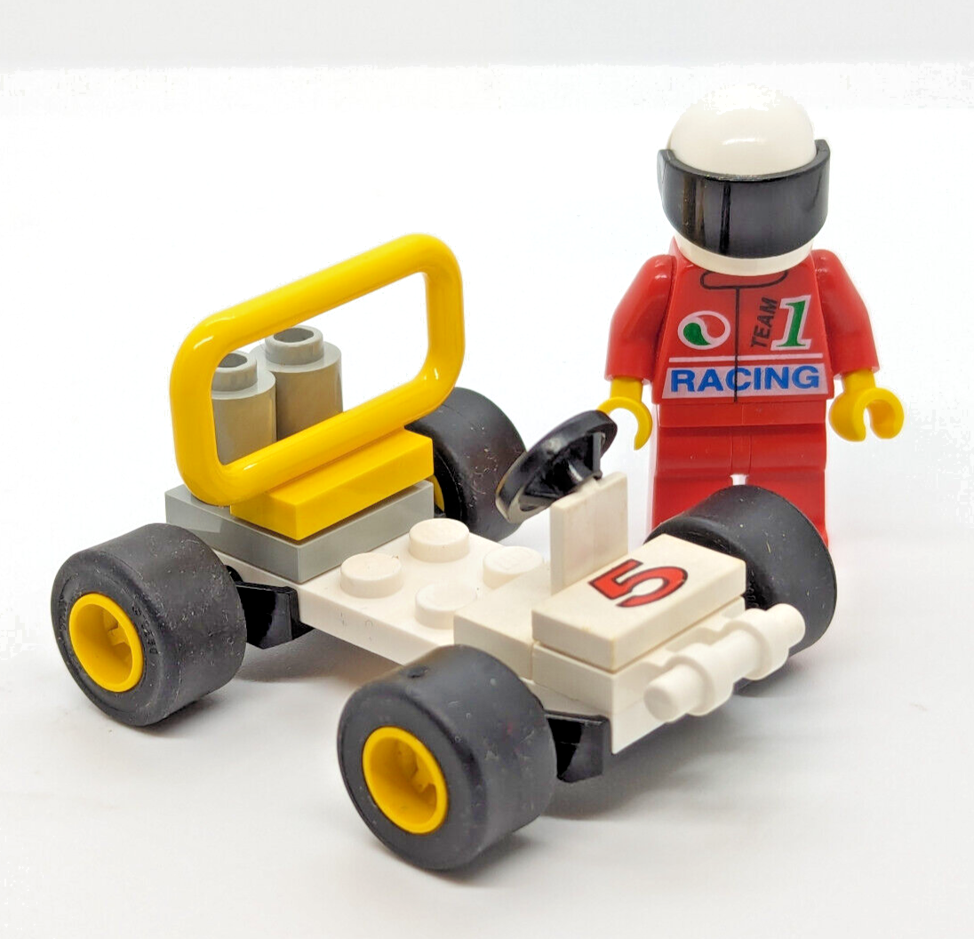 Lego Classic Town Race Set 6400 6406 Go Kart Racing Complete, Instructions Octan