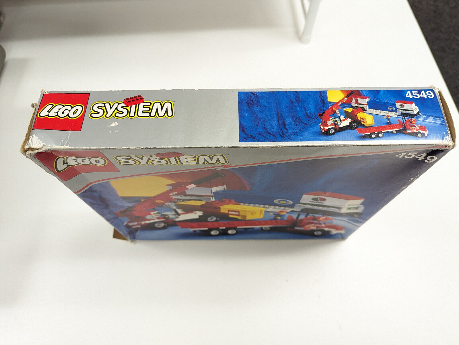 Vintage Lego 9V Train Container Double Stack 4549 - 100% Complete Box Manual - StudBee