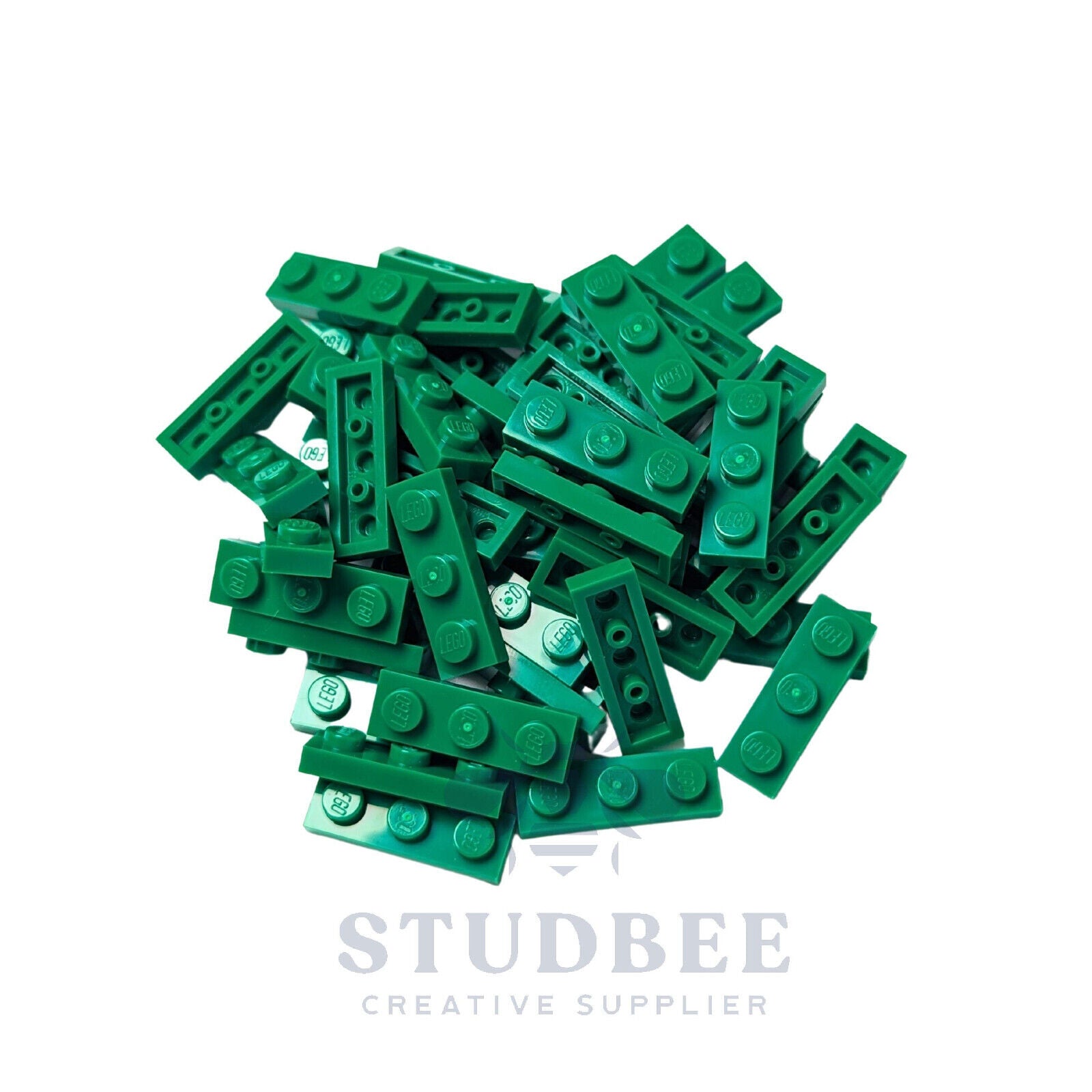 NEW LEGO  - 1 x 3 Plate - #3623 - 50 Pieces - Multiple Colors - StudBee