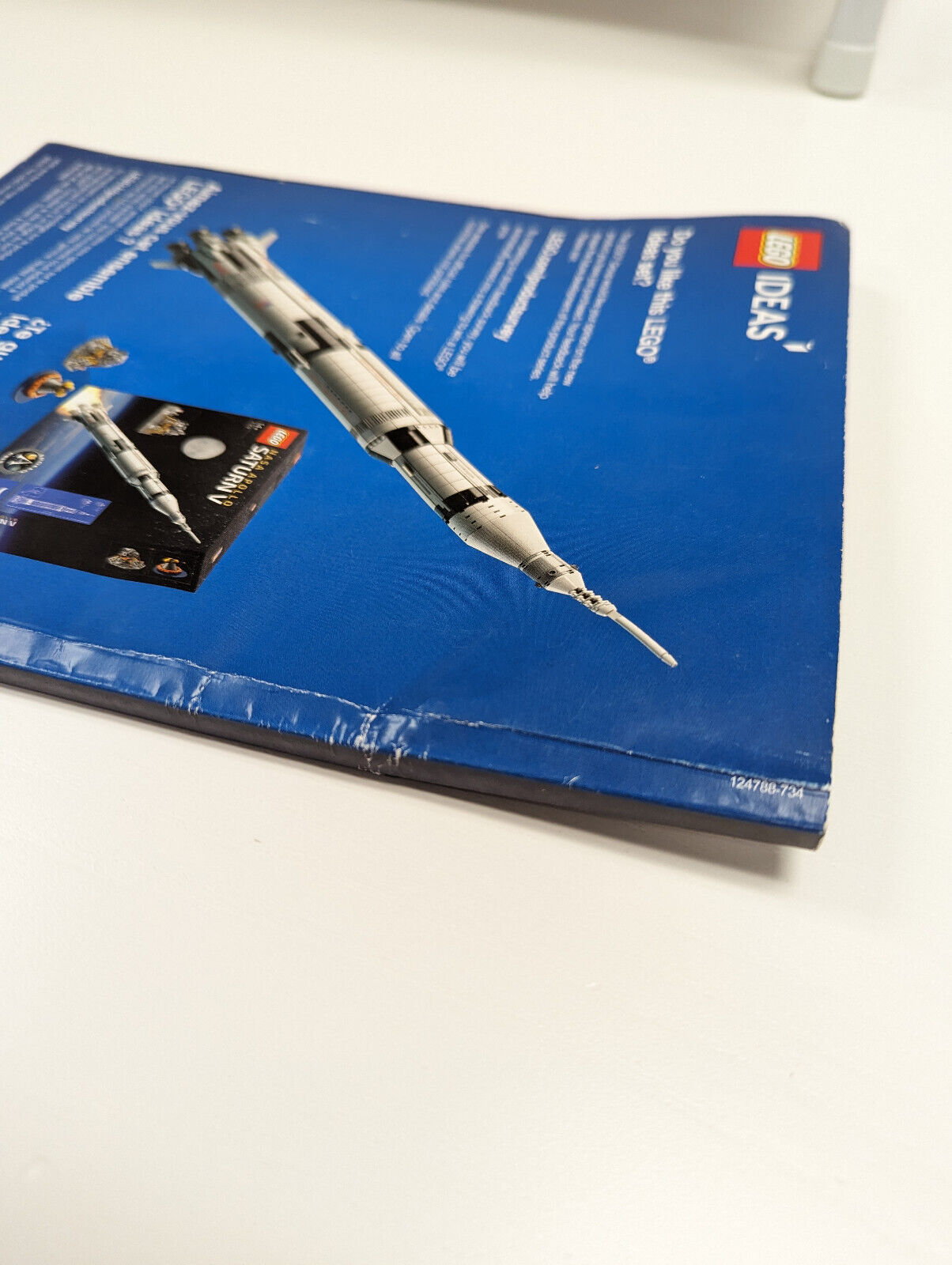 LEGO 21309 Ideas NASA Apollo Saturn V - **Building -Instruction Booklet ONLY** - StudBee