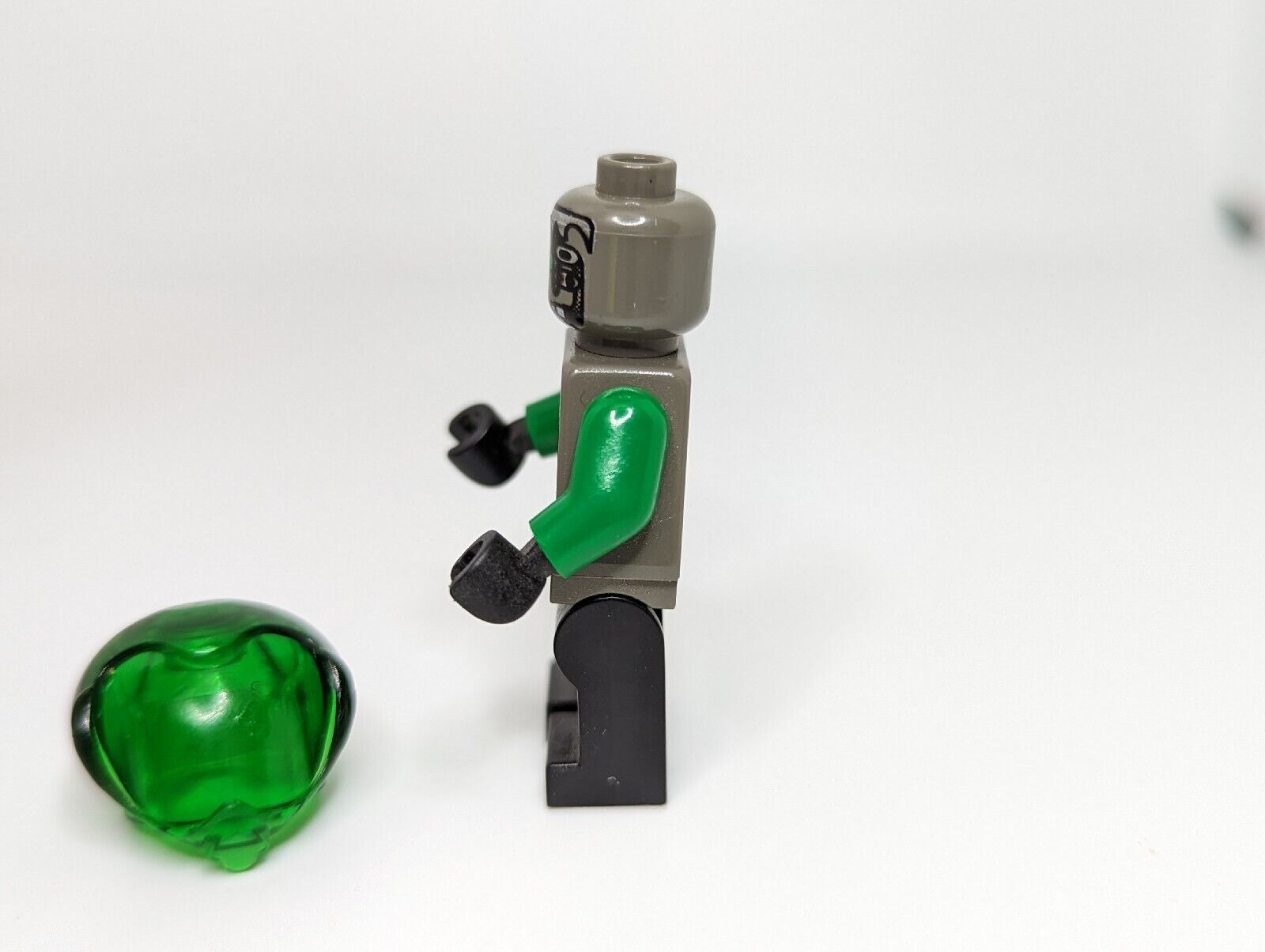 LEGO Minifigure Insectoids Zotaxian Alien, Danny Longlegs Corporal Steel (sp031) - StudBee