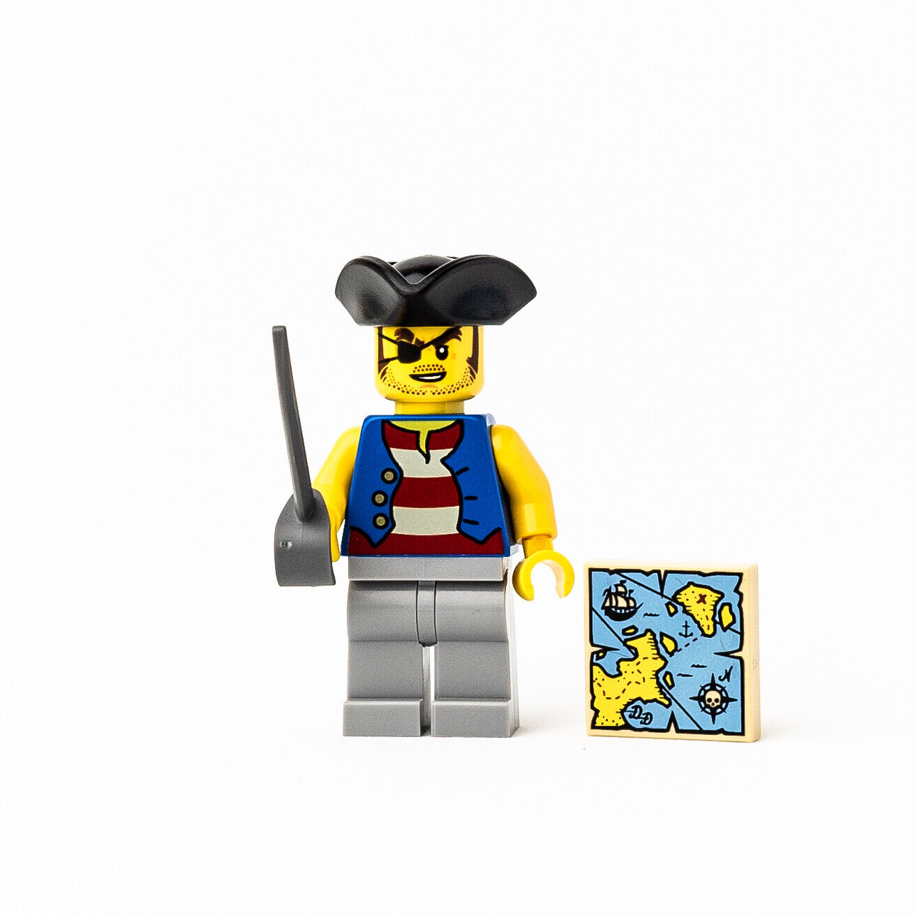 New LEGO Quartermaster Riggings Minifig Pirates of Barracuda (idea066) 21322 (pi