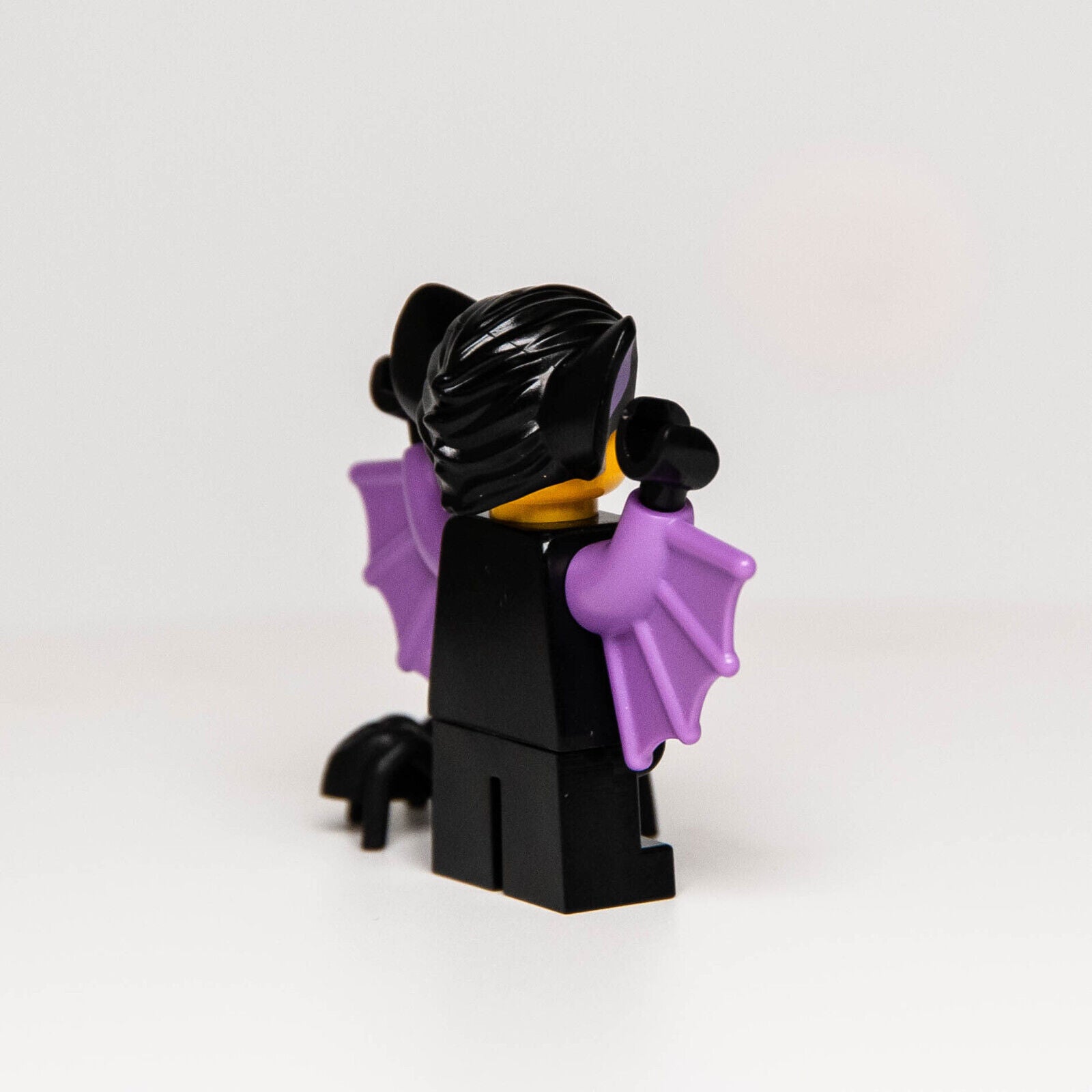 NEW Lego Minifigure (BAM) Halloween Bat Suit Boy Costume w/ Spider (hol302) (blk - StudBee