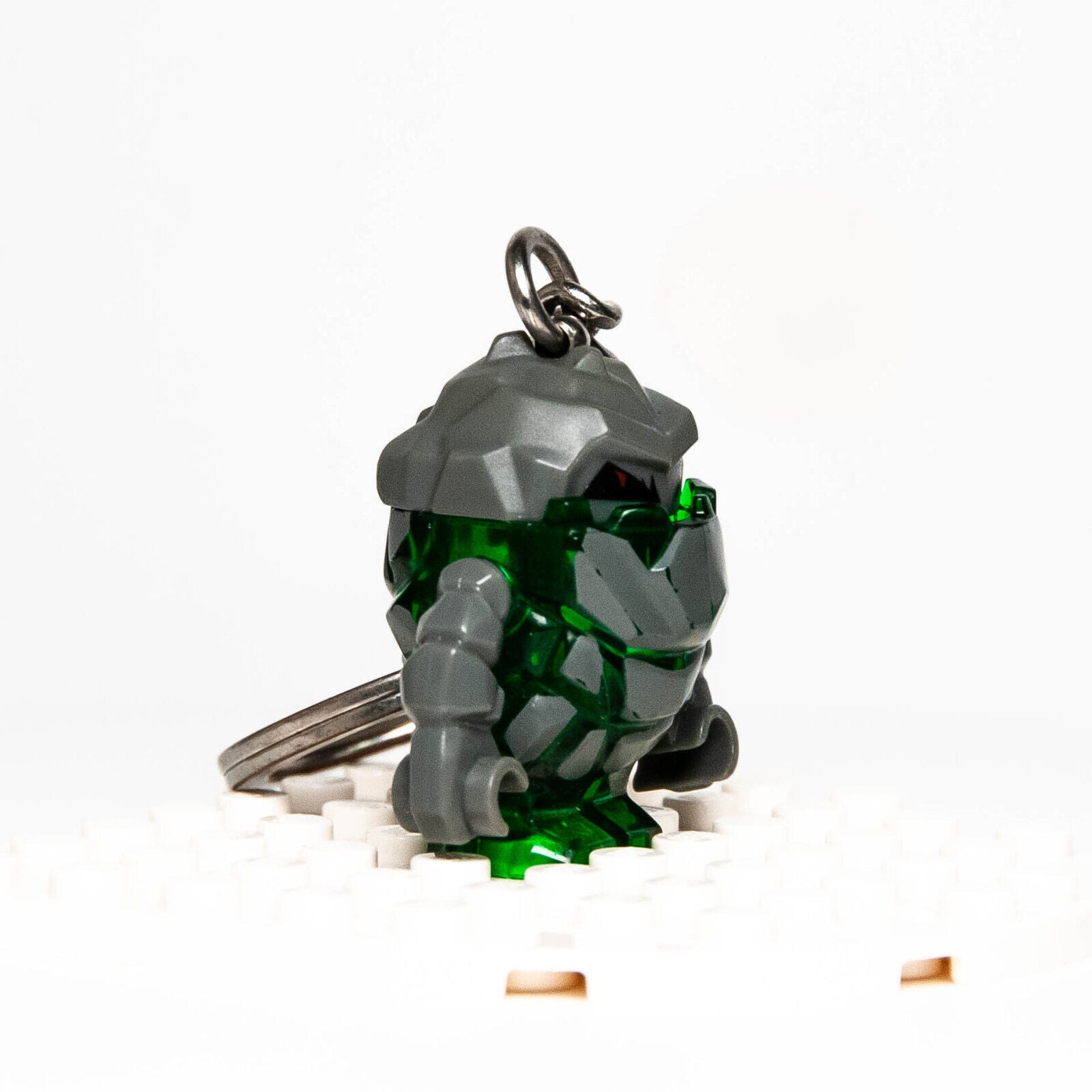 LEGO Rock Monster Minifigure Keychain - Boulderax 852505 Green (pm001) 8957 Mine