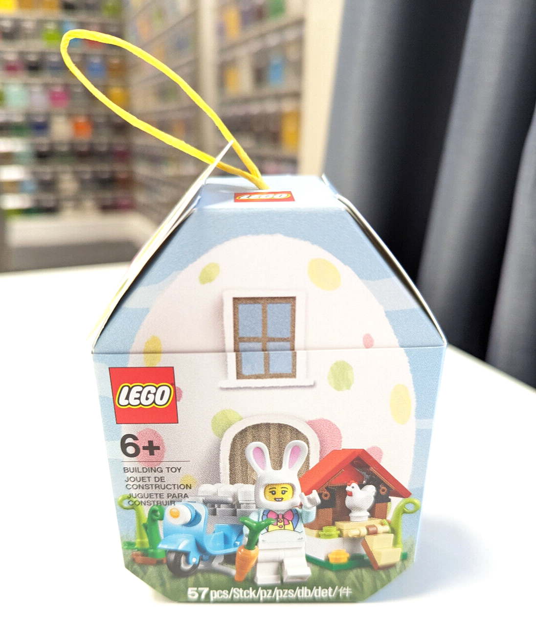 Lego 853990 Easter Bunny Girl House - Ornament - Basket Filler (hol196) - StudBee