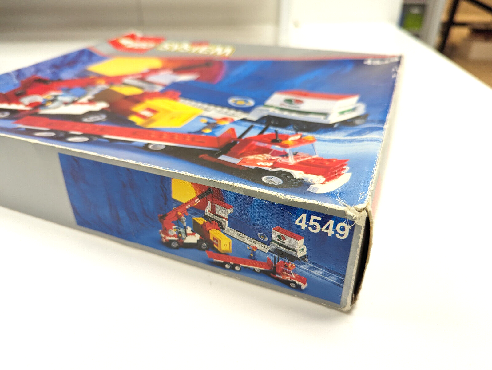 Vintage Lego 9V Train Container Double Stack 4549 - 100% Complete Box Manual - StudBee