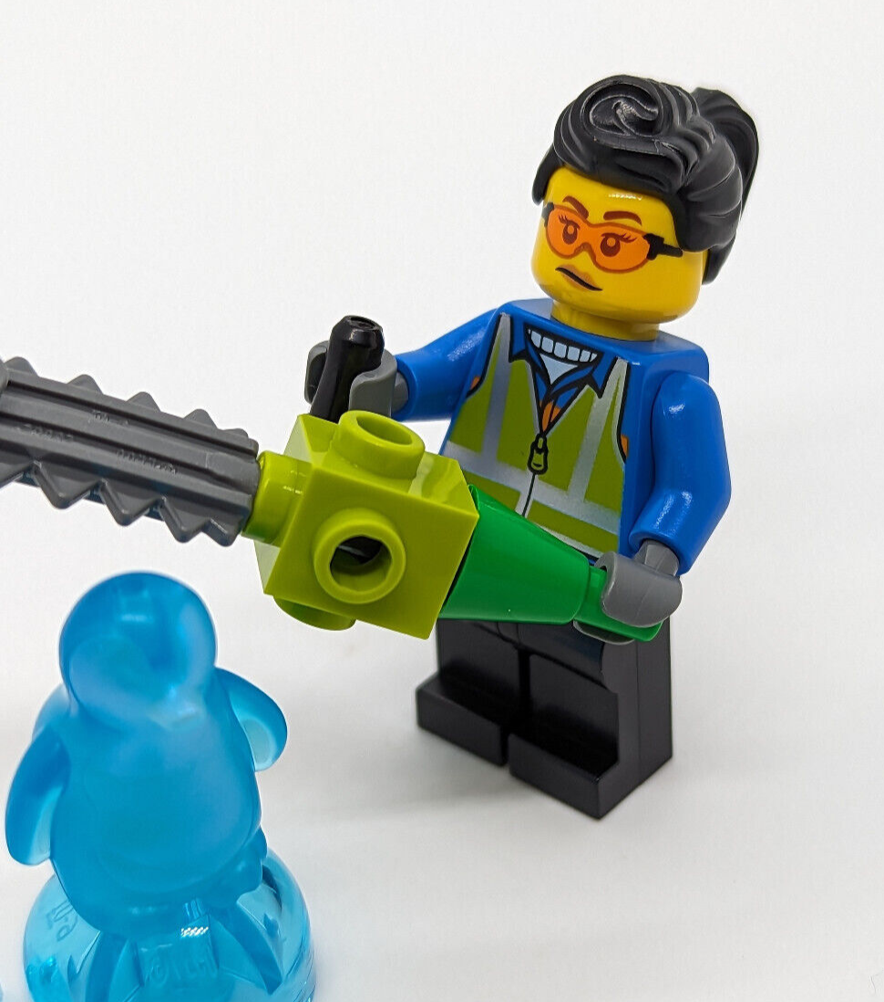 Lego Chinese Lunar New Year: Ice Festival Penguin Sculptor (hol279) 80109 Winter - StudBee