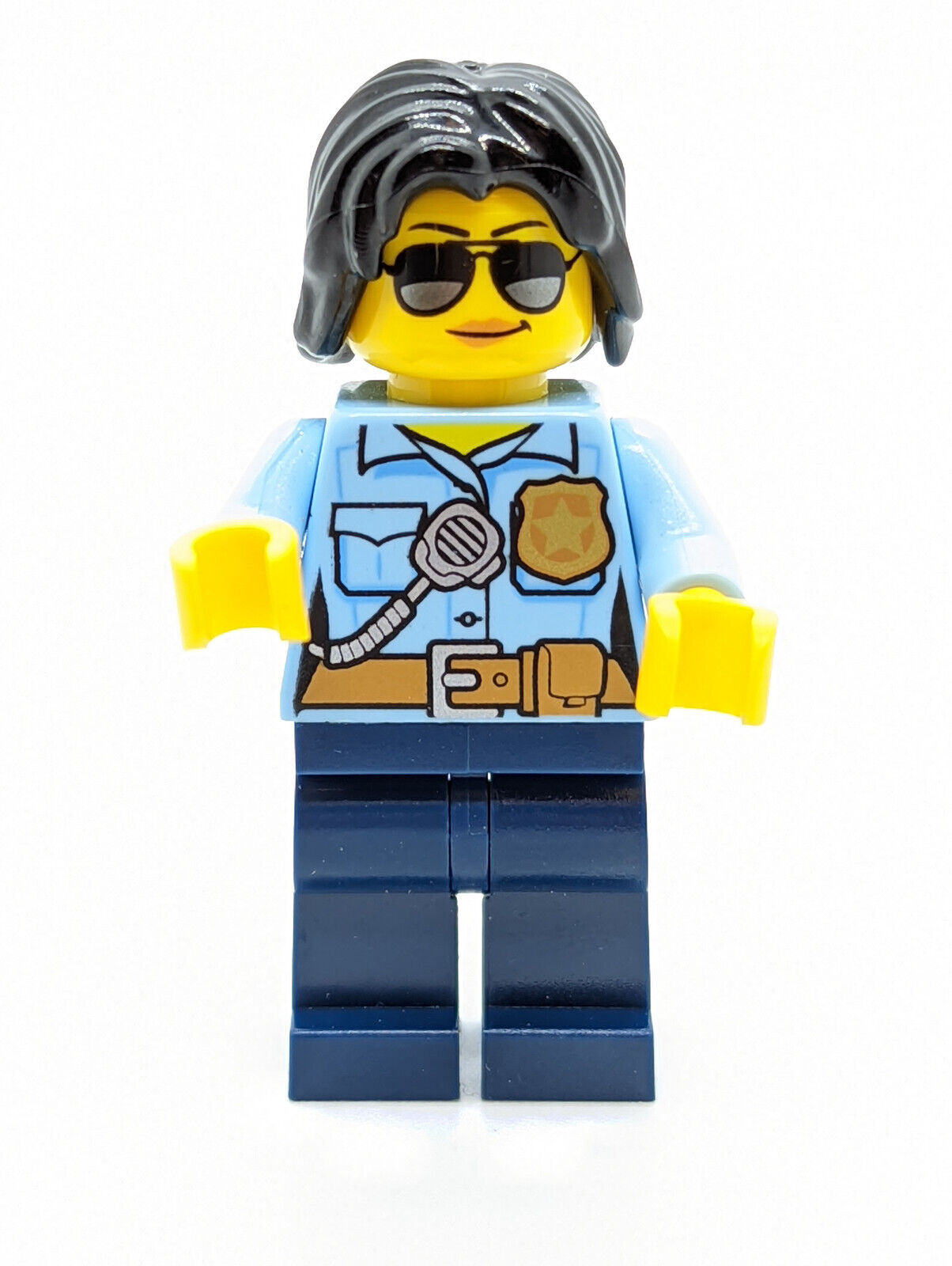 LEGO Female Police Officer Minifigure & Motorcycle (cty0936) 60200 Capital City - StudBee