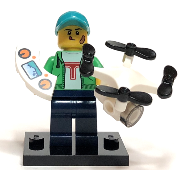 NEW LEGO Drone Boy CMF (col20-16) 71027 Series 20 Minifigure Set - StudBee