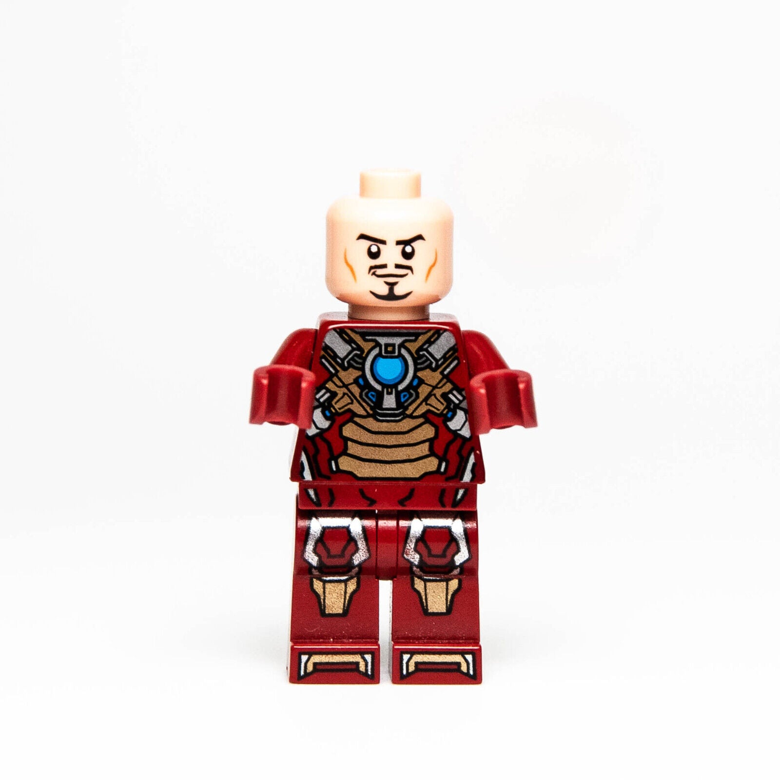 LEGO Super Heroes Minifigure: Iron Man - Mark 17 (Heartbreaker) Armor (sh0073) - StudBee