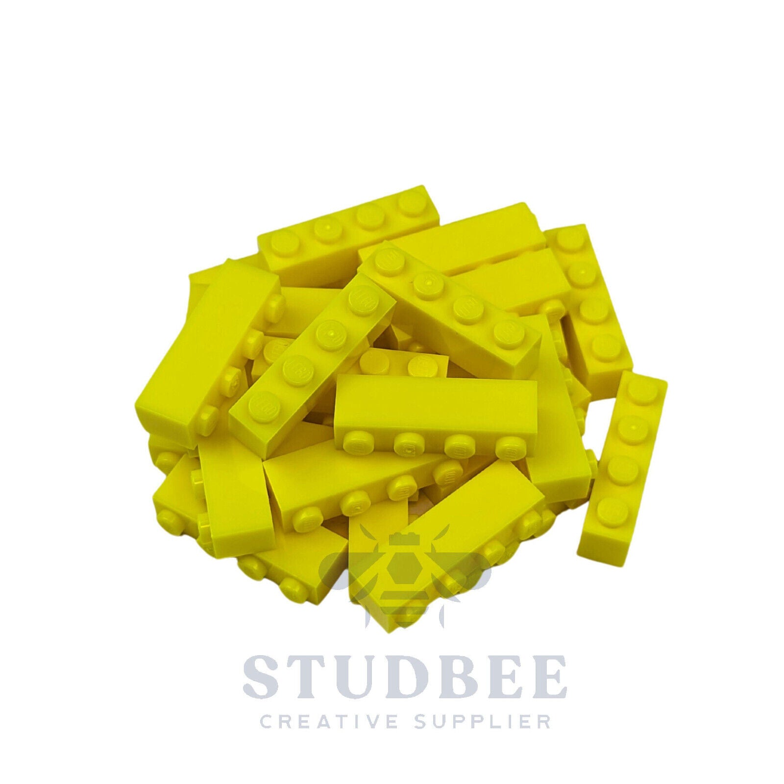 NEW LEGO  - 1 x 4 Brick - # 3010 - 25 Pieces - Multiple Colors - StudBee