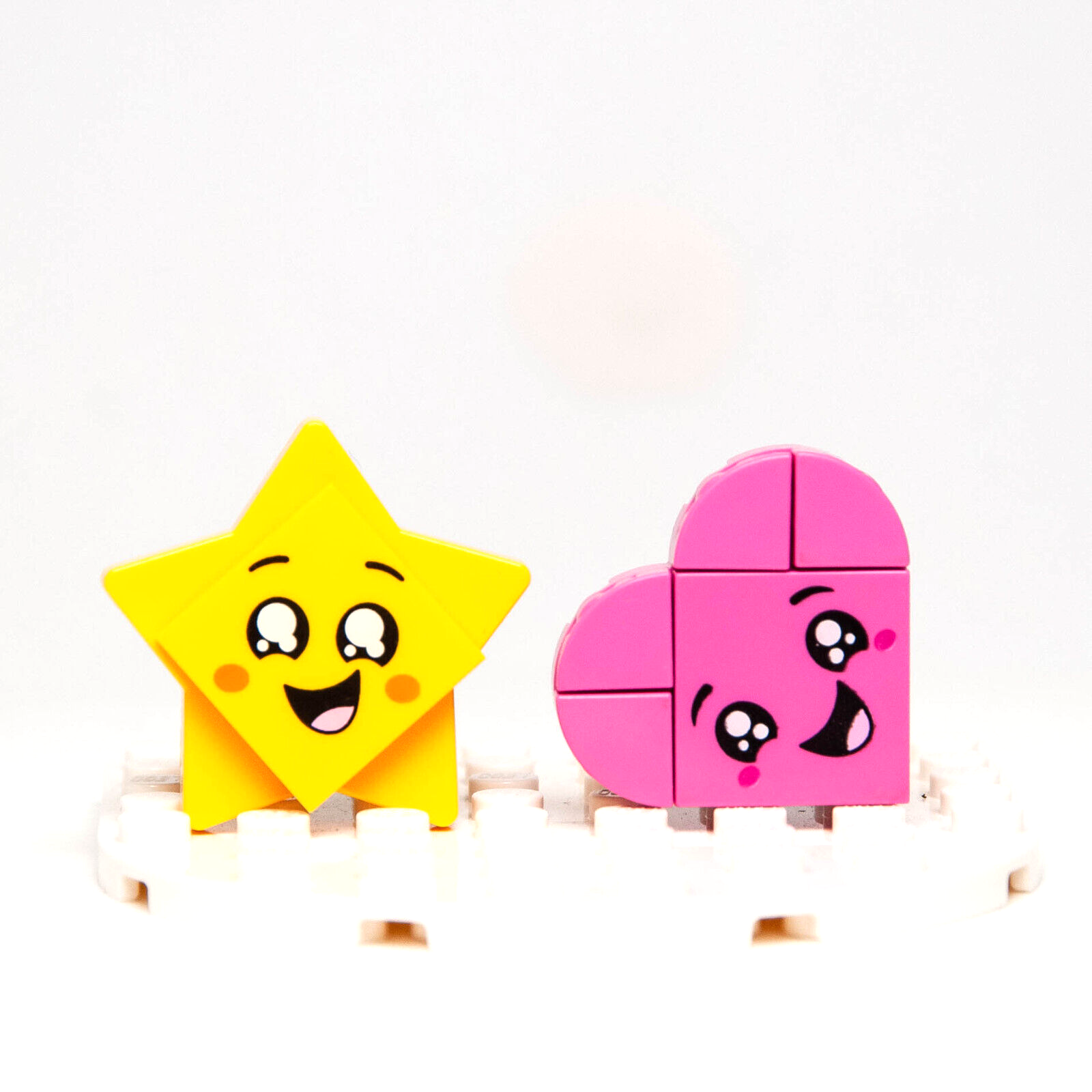 LEGO Movie 2 Minifigures -Brick Built Heart and Star 70829 70838 70830 (tlm - StudBee