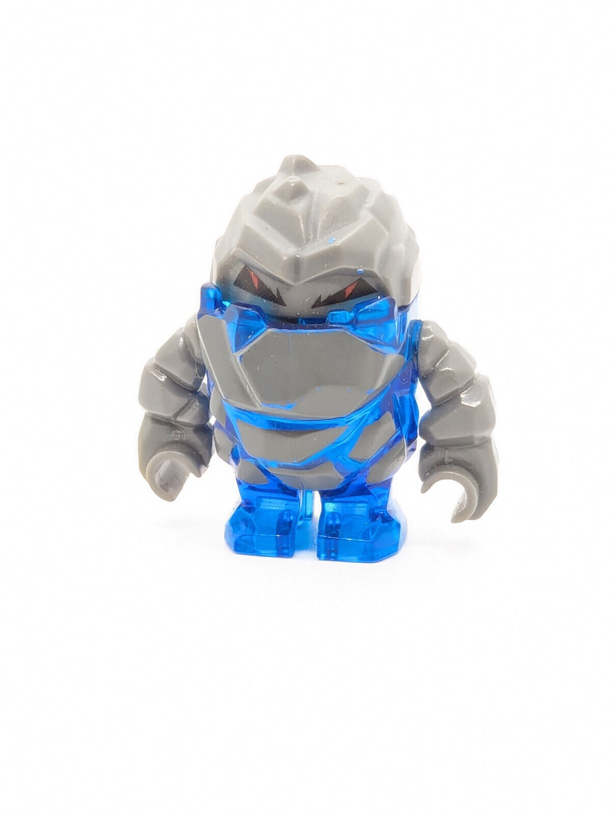 Lego Power Miners 8958 Minifigure Lot:  Miner & Glaciator Blue Rock Monster (pm - StudBee