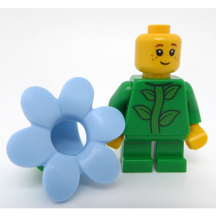 NEW Lego BAM 2020 Minifigure - Spring Medium Blue Flower Girl Easter (hol201) - StudBee