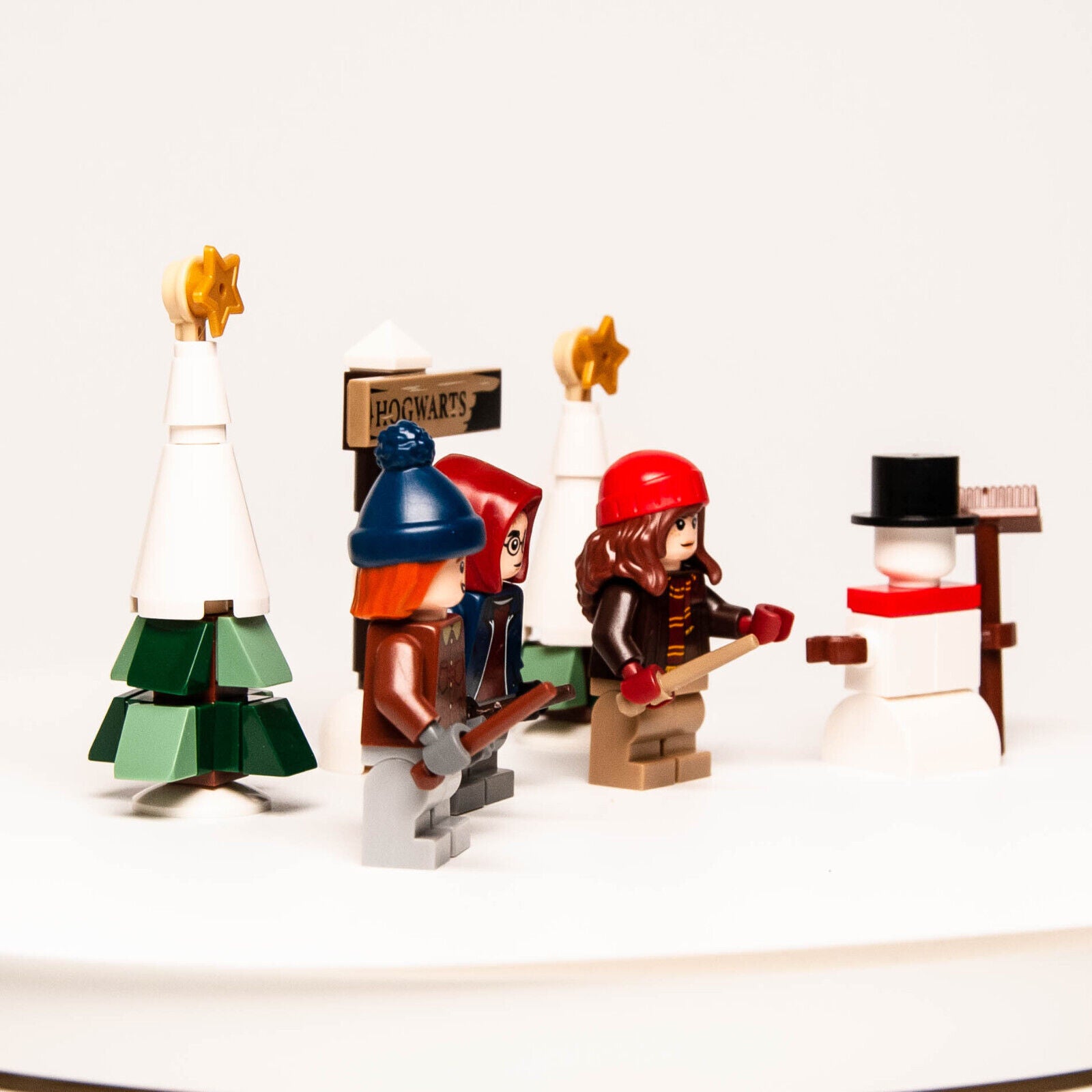 Lot of Builds & Minifigs: LEGO Harry Potter 2023 Advent 76418 Winter Village (hp - StudBee