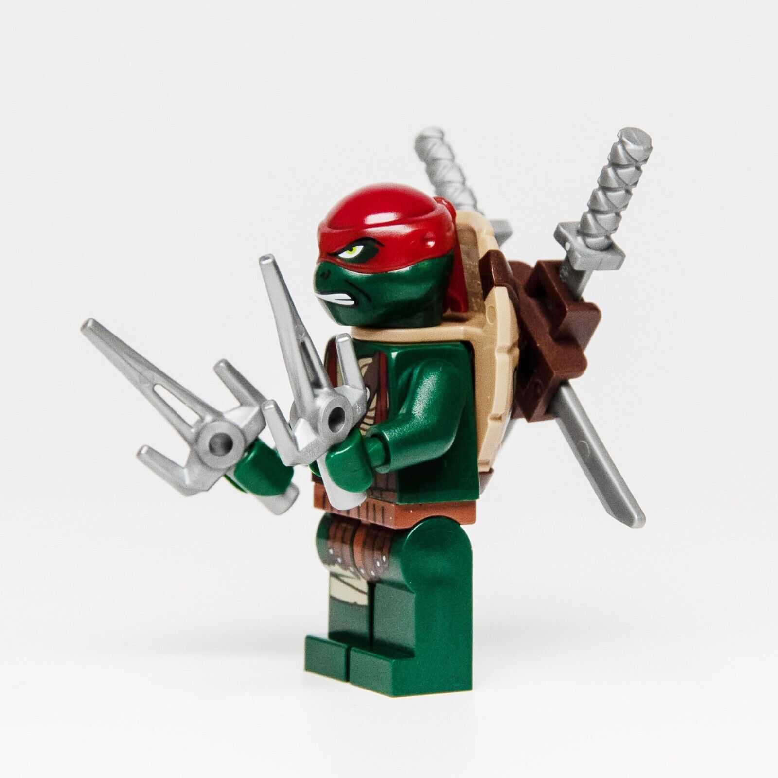 LEGO TMNT Movie Minifigure: Raphael Gritted Scabbard 79116 Ninja Turtl