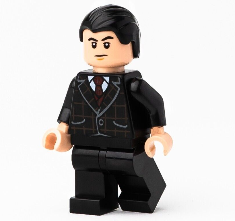 New LEGO Bruce Wayne - Black Suit Minifigure - DC Super Heroes - 76122 (sh596) - StudBee