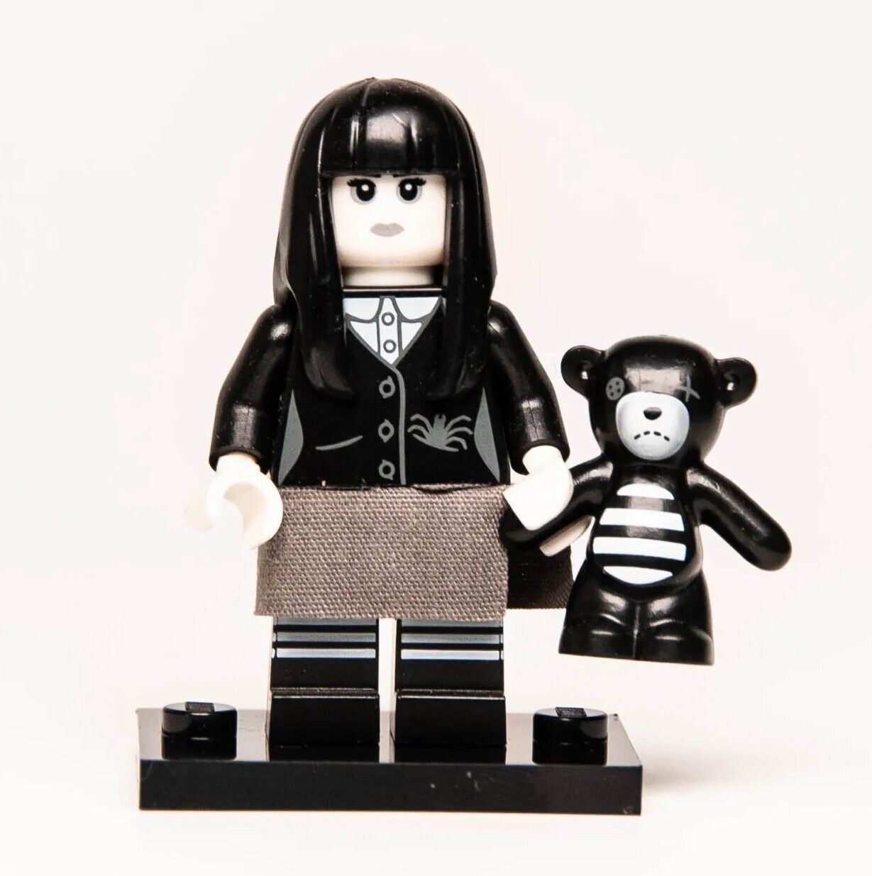 New LEGO CMF 12 - Spooky Girl Bear col12-16 col194 71007 Halloween (col12-16(blk - StudBee