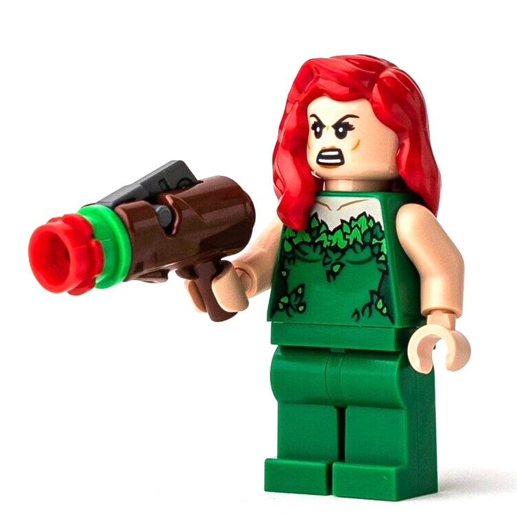 New DC Lego Minifigure - Poison Ivy Green Outfit (sh550) Batman II 76117 - StudBee