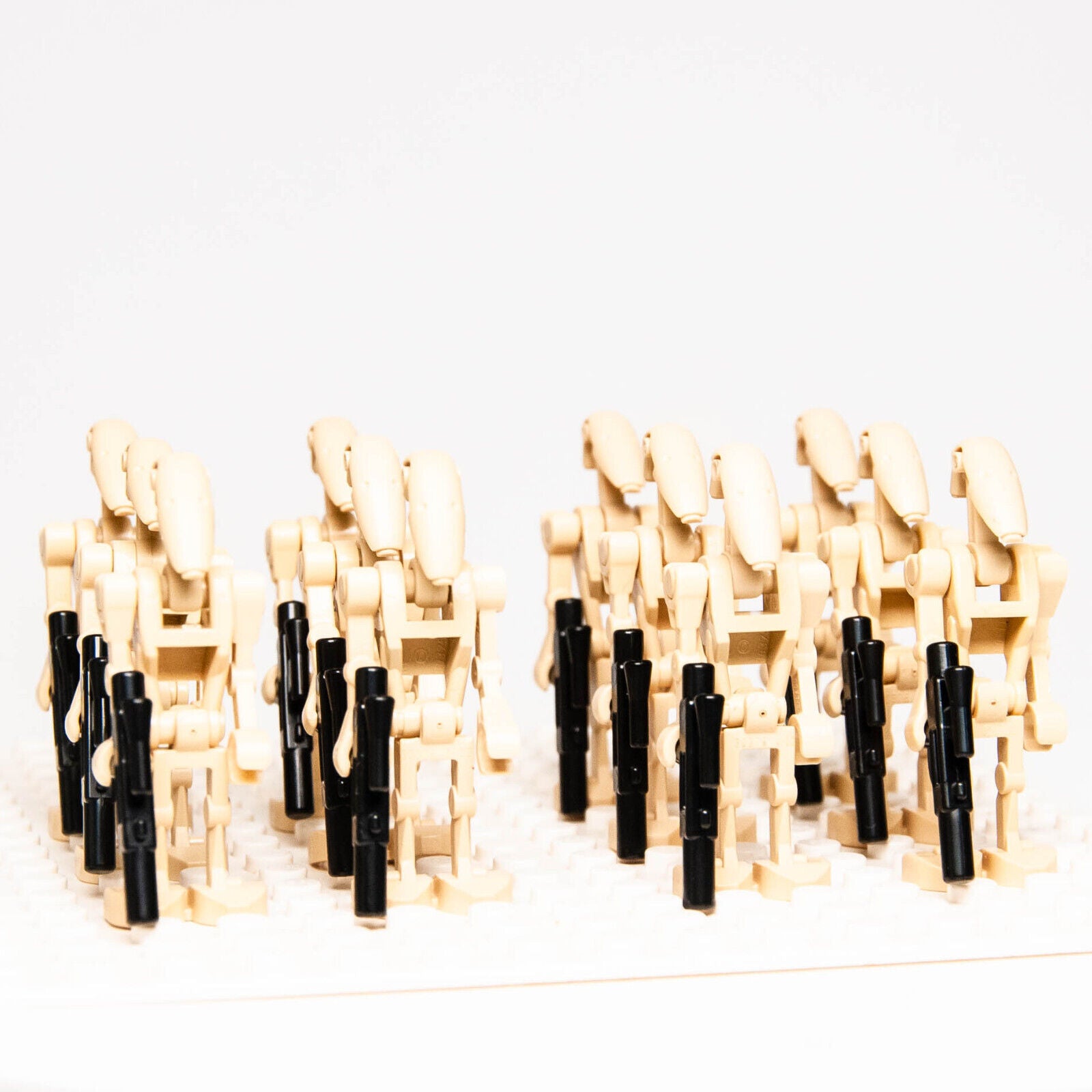 LEGO Star Wars Minifigure Lot of 12: Battle Droid Straight Arm Blaster (sw0001c) - StudBee