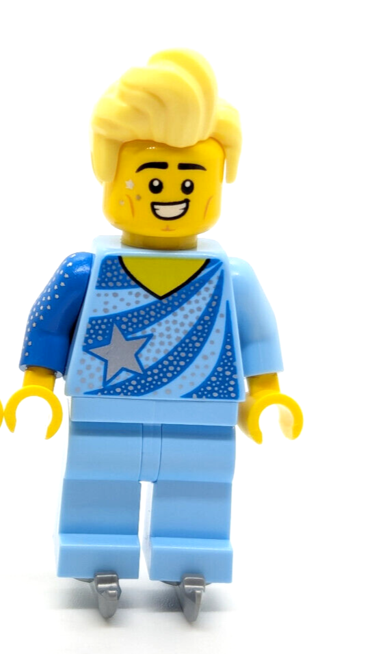 New LEGO CMF Minifigure: Male Ice Skater Champion Figure Skating (col22-6) 71032 - StudBee