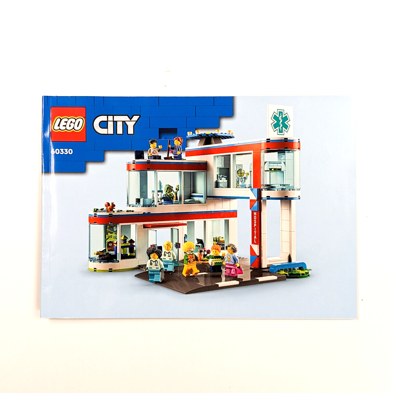 New LEGO City Hospital 60330 BOOKLET ONLY - StudBee