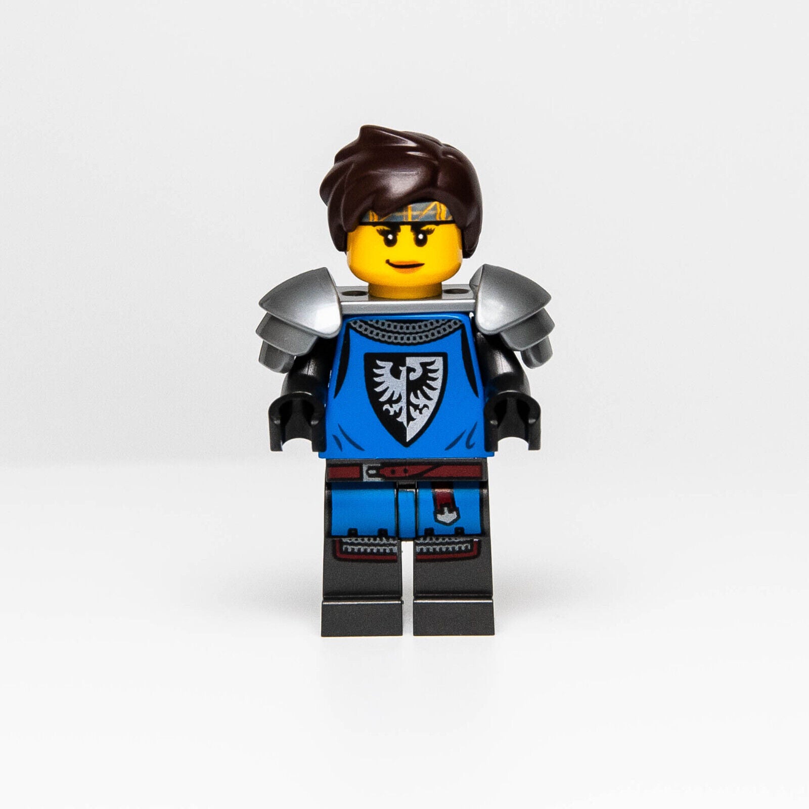 NEW LEGO Medieval Female Knight Minifigure (IDEA084) Black Falcon 21325 - StudBee