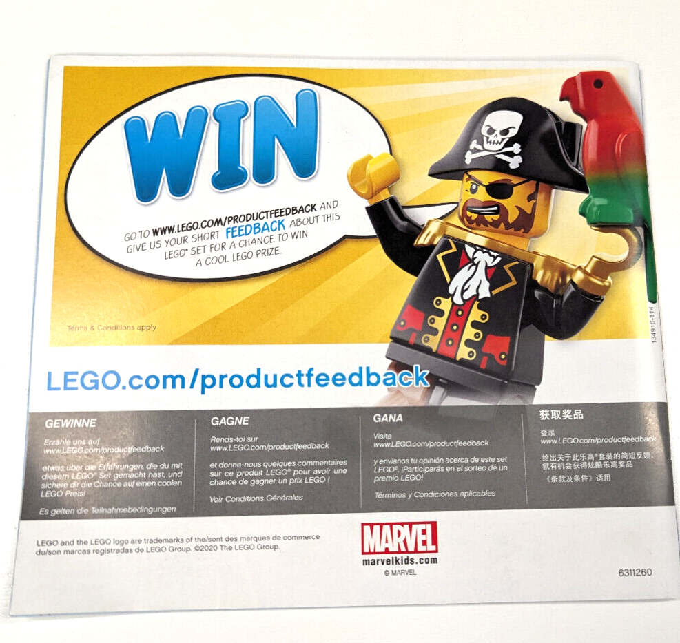 New Lego -Instructions Manual Only 76150 Spiderjet vs. Venom Mech - StudBee