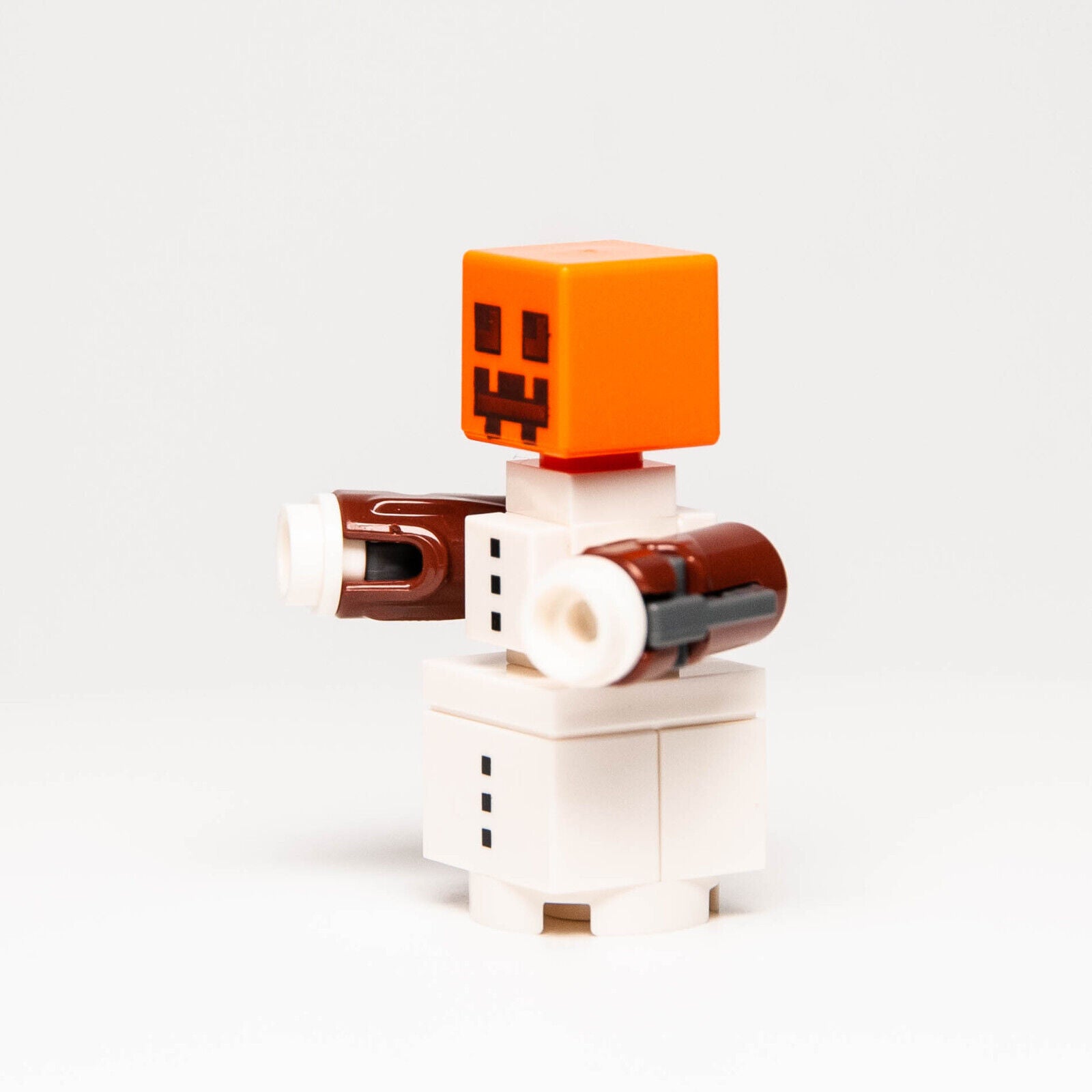 LEGO Minecraft Minifigure - Snow Golem (min023) Snowman 21120 The Snow Hideout - StudBee